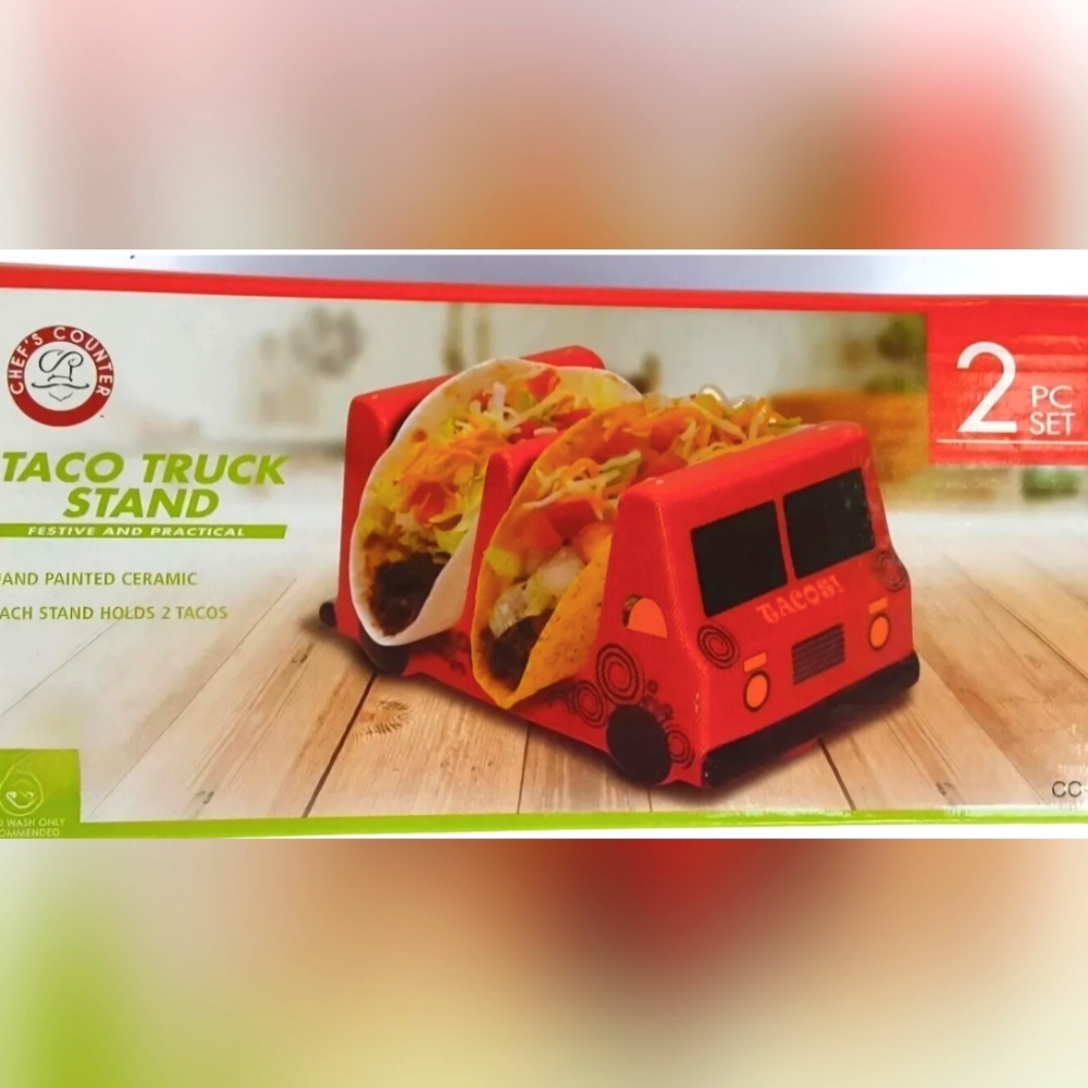 Taco Trucks Taco Holder 2 Pieces
